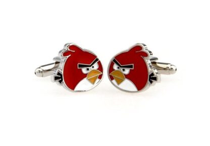 Red Angry Birds Cufflinks