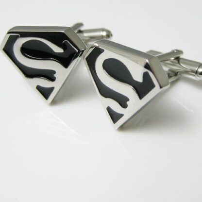 Black Superman Cufflinks