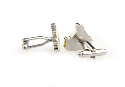 Yellow Angry Birds Cufflinks - Image 2