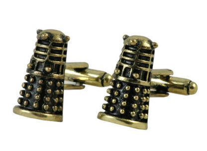 Dalek Cufflinks available in New Zealand right here at www.linkz.co.nz